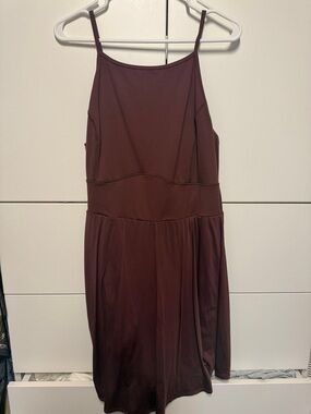 torrid Burgundy Spaghetti-Strap Midi Dress